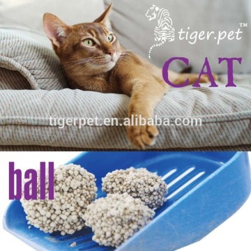 high class clumping ball shape bentonite cat litter