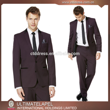 New stylish top brand coat pant men suit 2015 New design