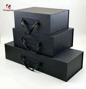 High End Custom Shoe Box Packaging , Black wholesale Shoe Gift Box ,Cardboard Shoe Box Packaging