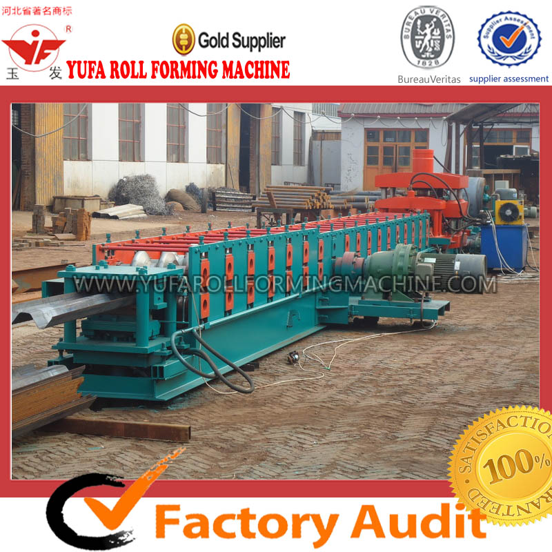 310 Automatic Hydraulic Highway Guardrail Panel Roll Forming Machine