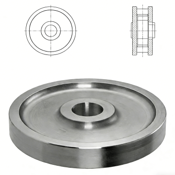 Forged Industrial Bearing Gear Blank
