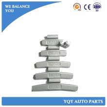 Aluminum rim clips wheel balance weights
