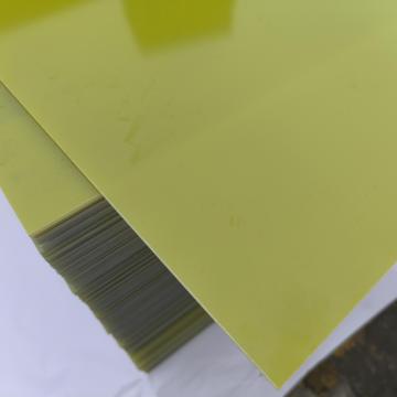 Durable Yellow Epoxy Fiberglass Sheet