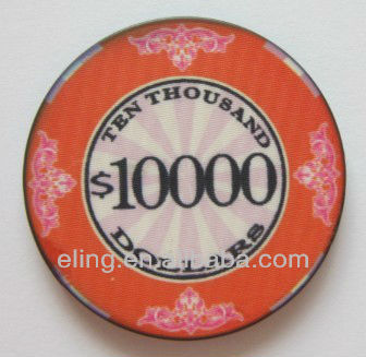 Ceramic Poker Chips 10grams