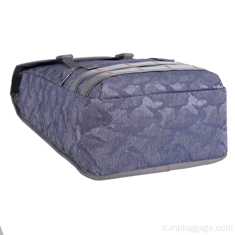 Custognizzazione del backpack per laptop casual a conchiglia camo