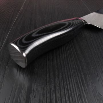 luxury burl wood knife