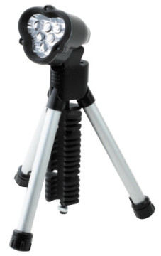 6+3 LED 9*AA hands-free tripod flashlight