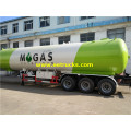 60 CBM ASME LPG مقطورات الطرق