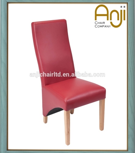 Cheap leather effect hotel banquet dining chair