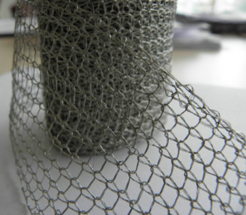 galvanized knitted wire mesh different types of matetial