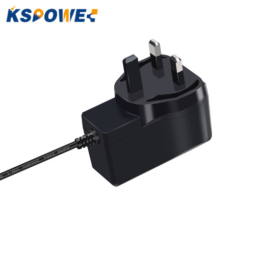 Plug a parete 24 VDC 500MA 12W UK Adattatore di alimentazione