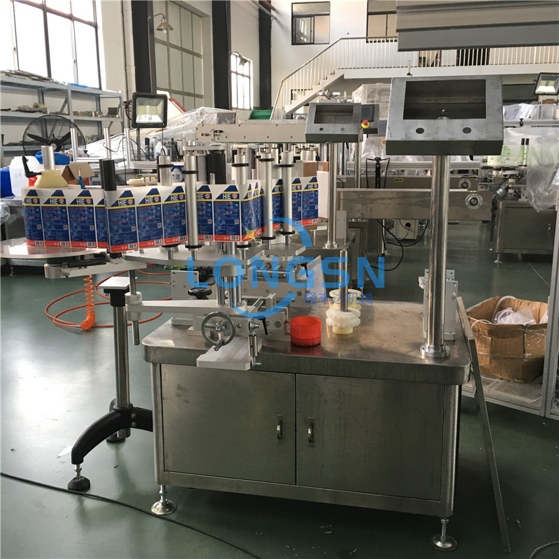 Cheap price automatic beverage juice water pet bottle labeling machine