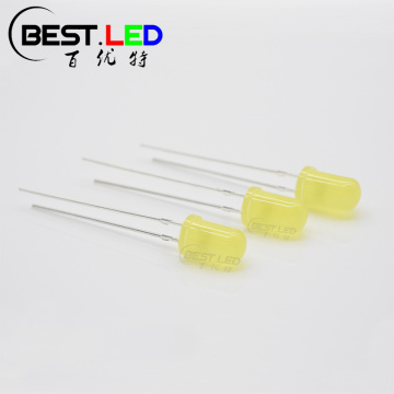 Candle Flickering LED 5mm Yellow Diffused Lens LED