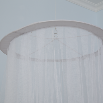 TC White Mosquito Net Easy Installation Bed Canopy