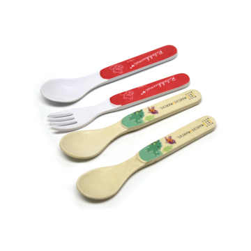 Custom Kids Safety Dinner Spoons - Plastic Melamine Children Spoons