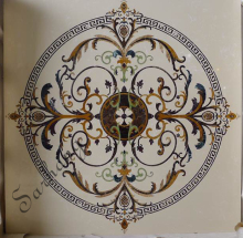 Best selling luxury waterjet marble medallion floor tiles medallion