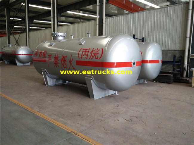 Recipientes de bala de propileno horizontales de 12000 litros 12000 Litres Horizontal Propylene Bullet Vessels