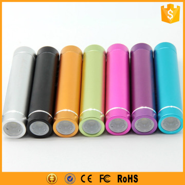 Strong flashlight cylinder shape power bank for iphones