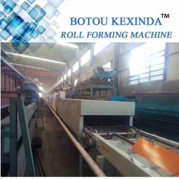 stone coated roof tile manufacturing machinery