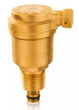 Forged brass exhausting valve - thread ended - cw614n