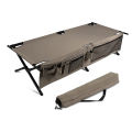 Outdoor Aluminum Lounger Lazy Bed Aluminum Stretcher