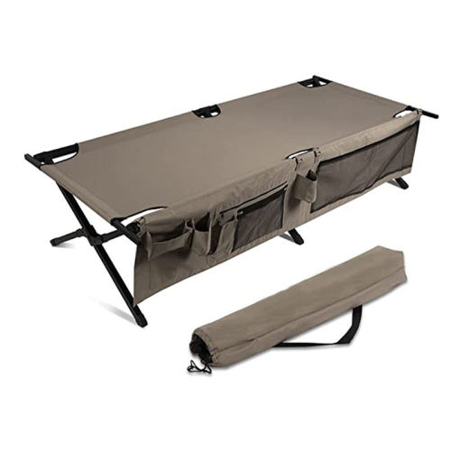 Outdoor Aluminum Lounger Lazy Bed Aluminum Stretcher