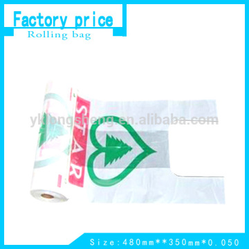 PE biodegradable on roll fruit packaging bags