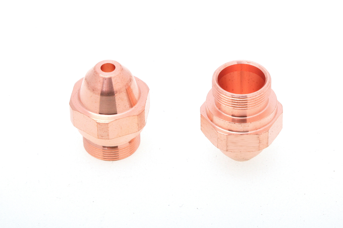 CNC Fiber Laser Cutting Parts HK Series Nozzle For Bystronic Cutting Head 1