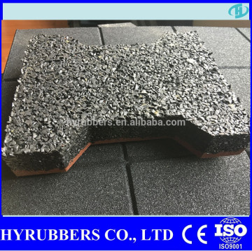 2016 HY anti slip rubber mat 1 inch thick rubber mat