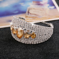 2018 Fashion Gold Crystal Chain Bracelet