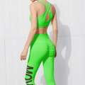 Pantalon de yoga court moulant Fitness