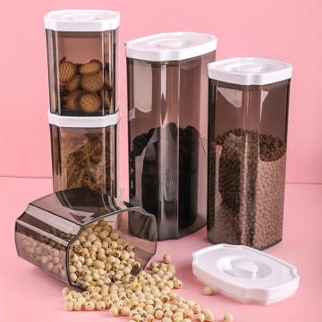 Waterproof Transparent Drawer Fridge Storage Containers for Rice, Grains and Other Foods