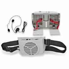 Waistband Voice Amplifier with Maximum Output Power of 6W, Measures 138 x 44 x 80mm