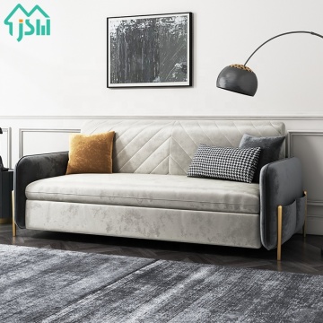 Modern Wooden Folding Chair Sleeper Sofa Bed