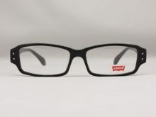 Full-rim Ladies / Man's Levis Eyeglass Frames Black Ls96036 54-17-145 C01
