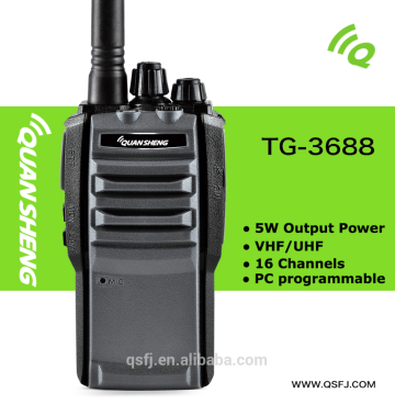 NEW Quansheng TG-3688 FM Protable Transimitter,5W two way radio