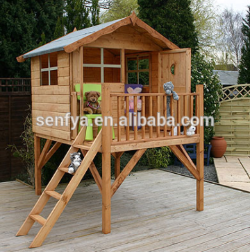 Economical Outdoor Wooden kid Playhouse