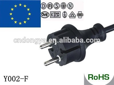 european power cable &extenion cord