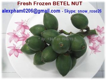 Fresh Betel Nut, Frozen Areca Nut, Catechu Nut, Betel Leaf