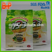 freezer food bag with flat bottom suqare bottom