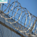 BTO-22 Galvanized Blade Barbed Wire Security Fence Wholesale