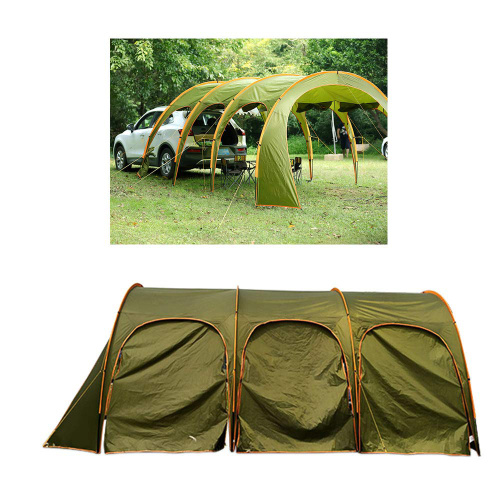 8-10 Person Family Car Awning Camping Tunnel Tent