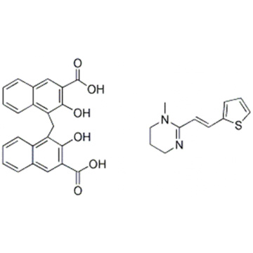 2-Naphthalincarbonsäure, 4,4&#39;-Methylenbis [3-hydroxy-, compd. mit 1,4,5,6-Tetrahydro-1-methyl-2 - [(1E) -2- (2-thienyl) ethenyl] pyrimidin (1: 1) CAS 22204-24-6