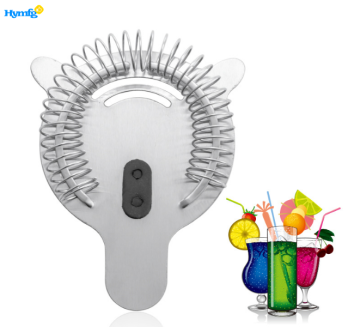 Stainless Steel Bar Strainer Hawthorne Cocktail Strainer