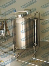 Sterile storage tank - food production process storage equipment