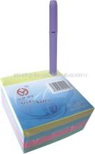 Paper cube with pen