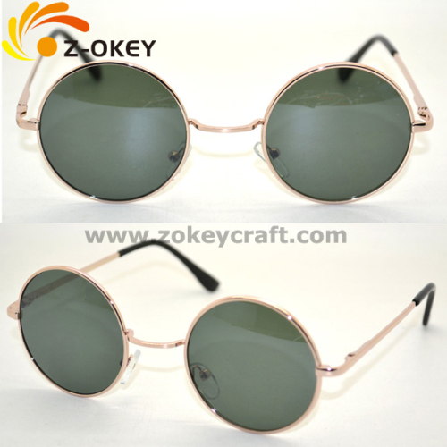 2015 Funny small round glasses with wire frame