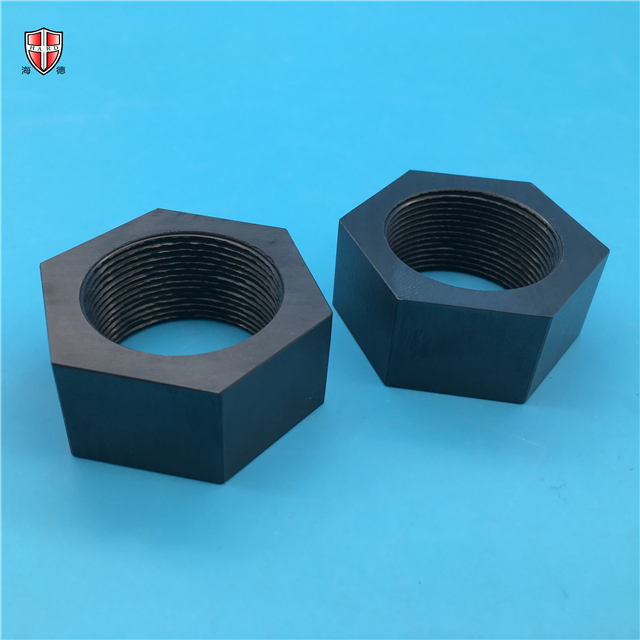 silicon nitride ceramic machinery threaded bolt nut cap