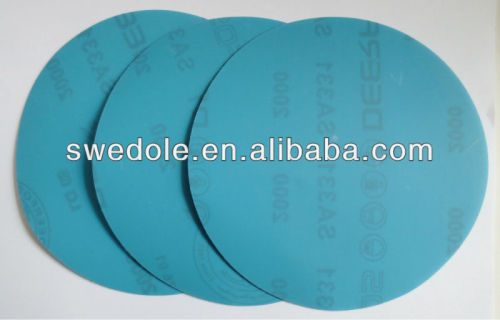 SATC-PE film hook and loop fastener sanding disc for polishing metal