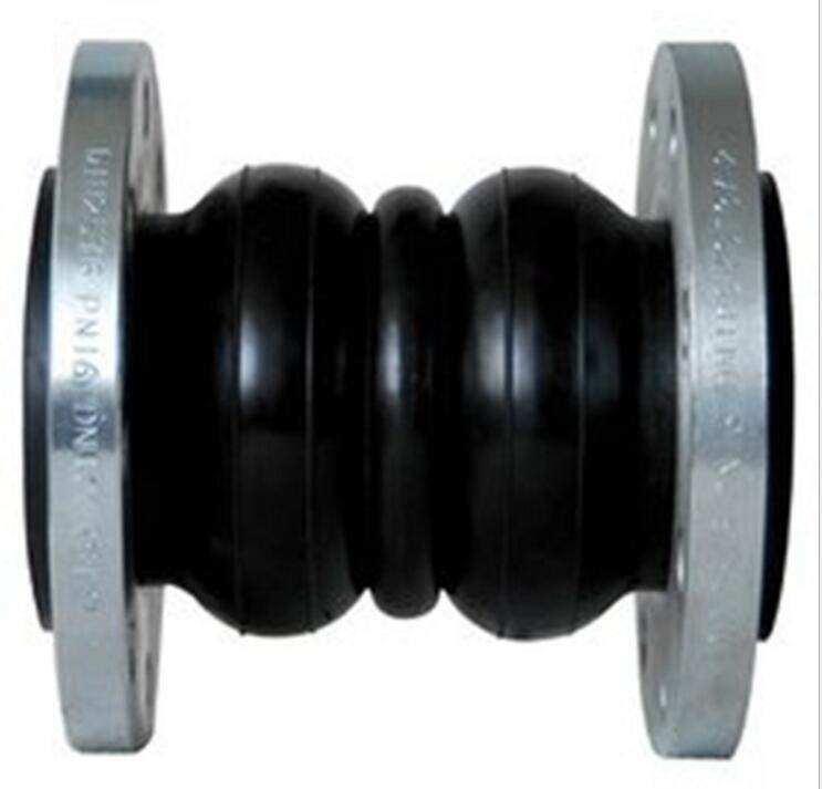 double sphere rod rubber bellow expansion joint, double bellow expansion joint